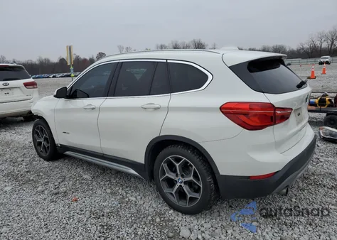 2016 BMW X1 xDrive28I из США, поврежденный, VIN WBXHT3C39GP881223